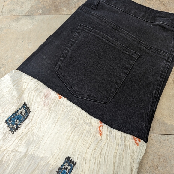 Y2K Denim & Cotton Skirt - Picture 3 of 3